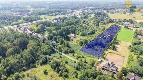 Kol.Poczesna - działka 13 630m2