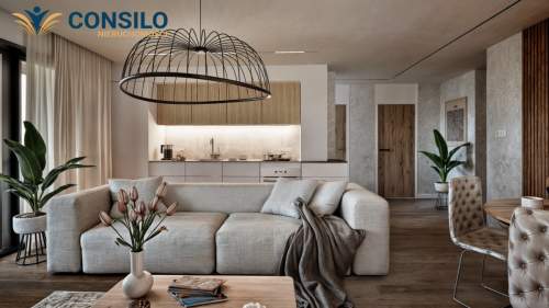 Apartament 4-pokojowy z antresolą i balkonem