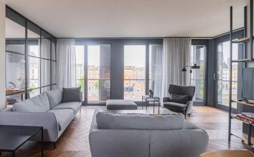 Luksusowy apartament na wodzie/prywatny taras na dachu/Centrum