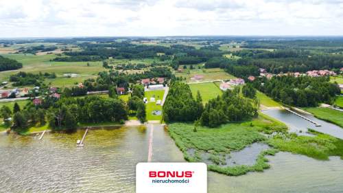 Działka budowlano-usługowa z linią brzegową