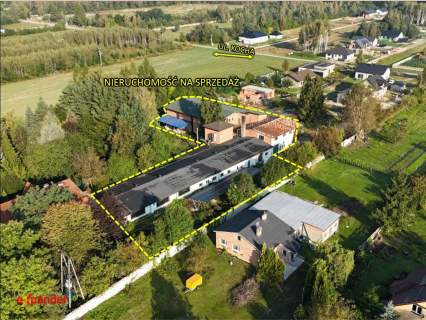 Dwie hale - 1600 m2 na działce 4000 m2 Tuszyn, 17km od Łodzi...