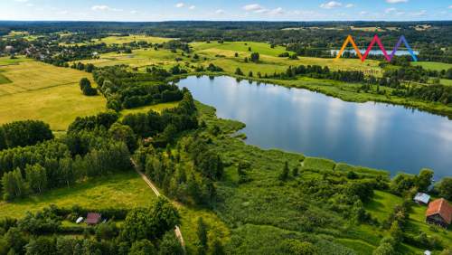 Inwestycja nad jeziorem   glamping, domki 1,66 ha