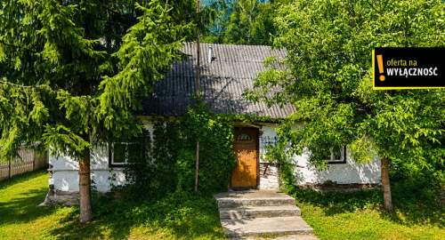 Siedlisko w Potoku 3,78 ha z domkiem wokół lasów