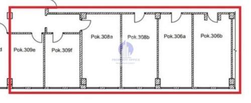Śródmieście lokal biurowy 120,53 m2 do wynajęcia
