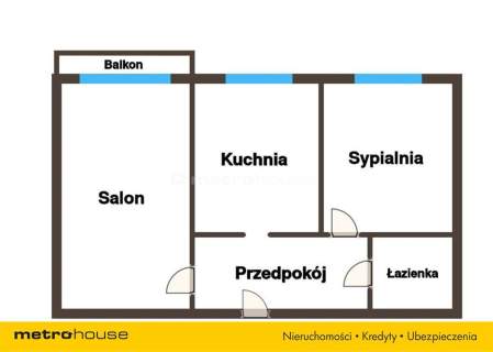 Rybnik Dąbrówki - 2 pokoje, łazienka po remoncie