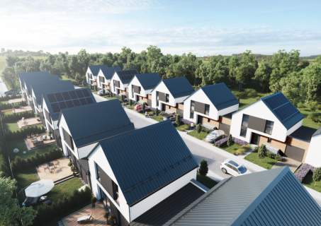 Nadarzyn teren pod osiedle 68 domów/136 lokali