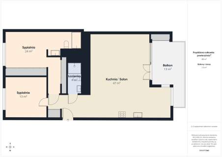 Do wynajęcia wyjątkowy 3-pokojowy apartament na os. Eko Park