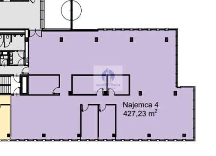 Włochy lokal biurowy 427m2 do wynajęcia