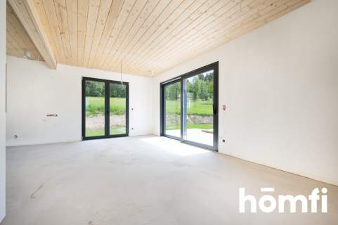 Nowoczesny dom 100 m2 pompa ciepła, fotowoltaika