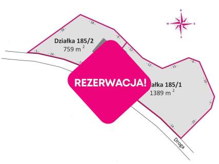 Dom na widokowej działce 21,48 ar Garaż Gaz
