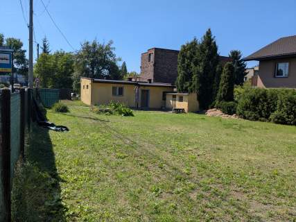 Lokal 60 m ogrodzona działka 514 m pod działalność Sosnowiec