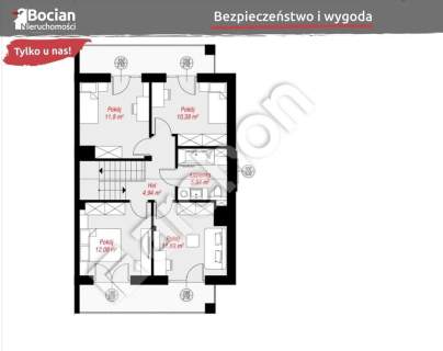 Nowoczesny budynek w stanie deweloperskim premium 