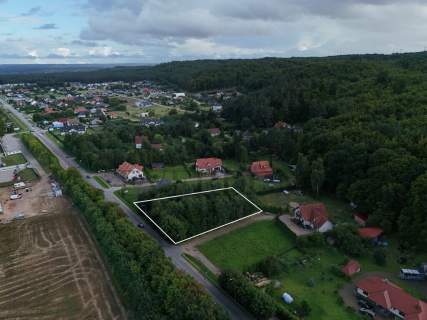 Działka budowlana 1606 m2 Góra k. Wejherowa