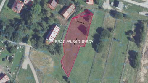 Działka budowlana na sprzedaż, 1596 m2, Krzeszów