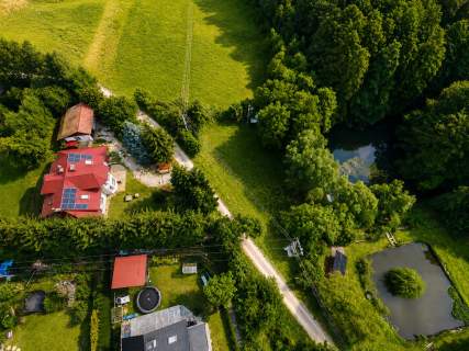Dom 180 m 50 ar działki staw Mogielnica
