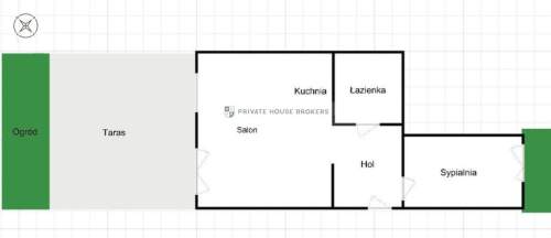 2-pokoje 63 m2 70 m2 Taras/ogród Zwycięska