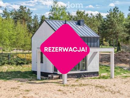 4 domki letniskowe, działka 2133m2, Kaszuby