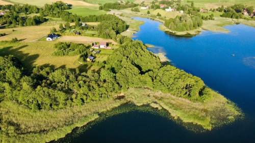 Działka nad wodą-3029 m2 z linią brzegową