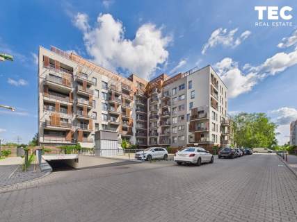 Francuska Park z miejscem duży balkon