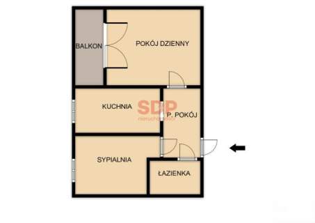 2 pokoje w rozkładzie Śródmieście nowe budownictwo pod inwestycję