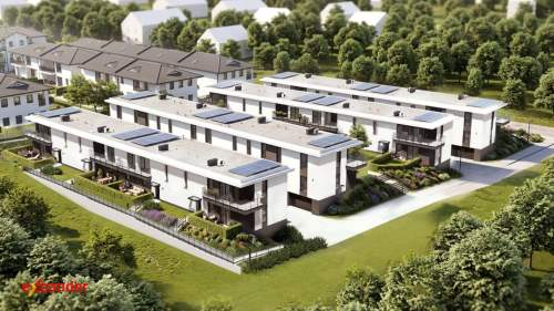Apartament z ogródkiem i garażem dwustanowiskowym