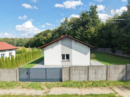 Nowy dom w otulinie lasu 102 m działka 1000 m