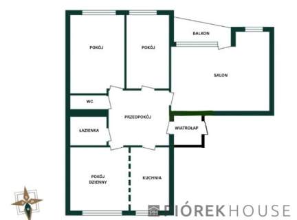 4-pokojowe mieszkanie na Bemowie