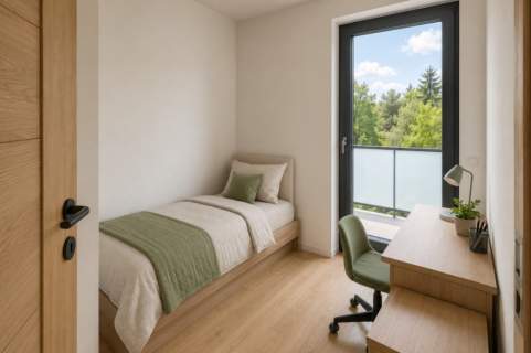 Kameralne Osiedle Premium Kampus Morasko UAM 3 Pokoje Balkon