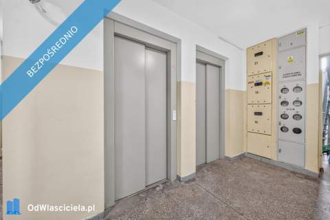 3 pokoje z balkonem w bloku z windą