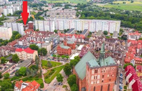 Centrum 3 pok. mieszkanie z 2 balkonami i 2 piwnicami