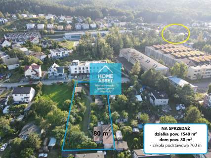 Dom z dużą działką Rumia - 1540m blisko SKM