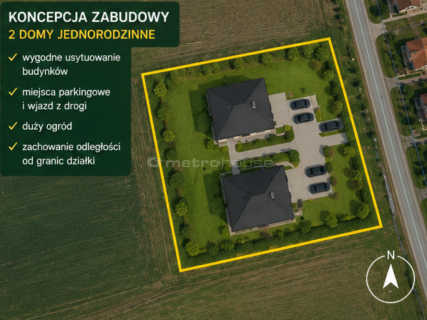 Działka budowlana 2500m Gościno, WZ,15km od morza