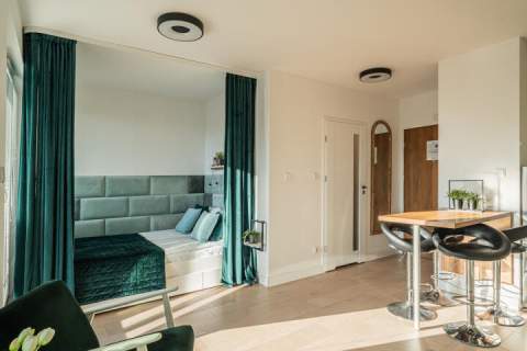 Apartament w Kołobrzegu miejsce parkingowe