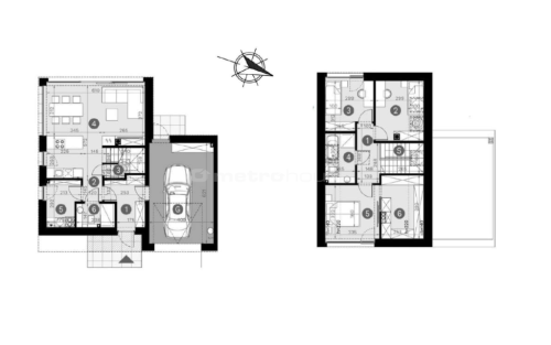 Bliźniak 132 m , działka 749 m , garaż, Kaleń