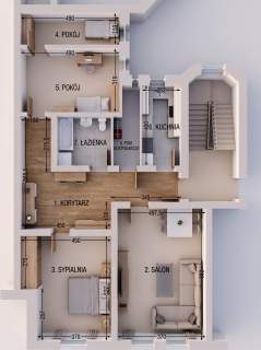 Przestronne 119,5 m dla rodziny Wierzbięcice 59