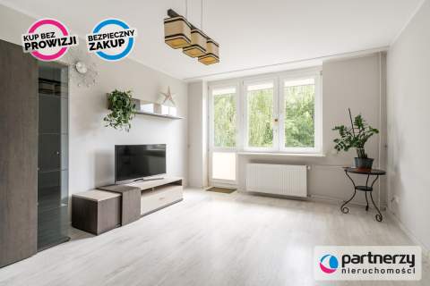 2 pokoje z balkonem - widok na zieleń 