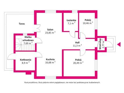 Dom 141,80 m2 z dużą działką