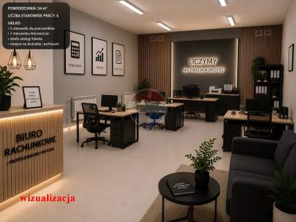 Do wynajęcia lokal 54 m2 os. Ustronie