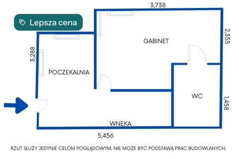 Lokal usługowy / gabinet / biuro Lublin Baśniowa