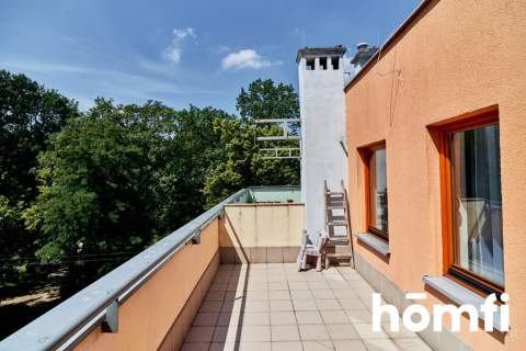 4 pokoje, 80m2, taras, widok na park
