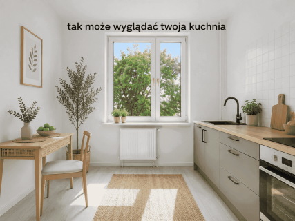 NOWA CENA Z potencjałem 51,30 m 2 pokoje Ostróda św
