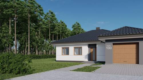 Dom wolnostojący - 141 m2 - Duża działka - Osiedle Rozalin
