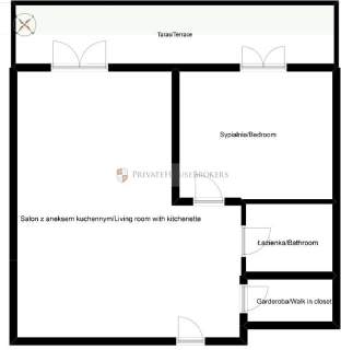 Stylowy apartament z dużym tarasem na Bronowicach 