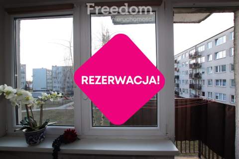 2 pokoje z balkonem 1 piętro Koło Sienkiewicza