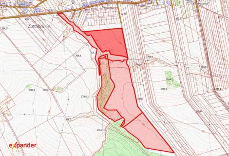 Działka rolniczo - leśna - 6 min - 5.3 km do wjazdu na A1