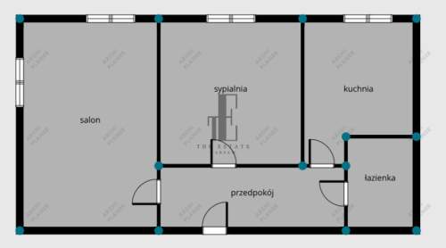 2 pokoje Ciche Cegła Galeria Mokotów