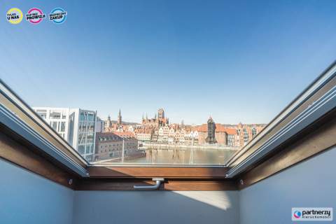 Apartament z panoramicznym widokiem na Motławę
