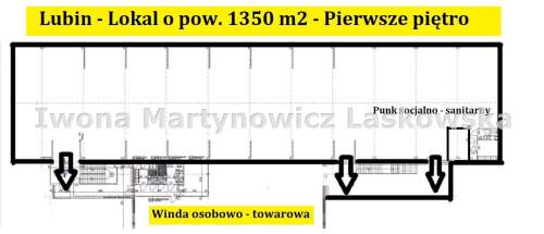 Lokal o pow. 407m2, parter, centrum Lubina