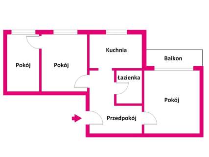 Słoneczne mieszkanie z potencjałem