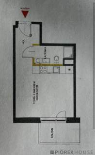 Kawalerka 26 m balkon komórka garaż KW